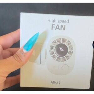 High Speed Fan AR-29 Portable Handheld Personal Cooling Fan White
